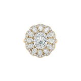 Dorsey - 14K TATE RING IN LAB DIAMOND, 14K YELLOW GOLD