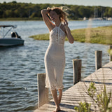 DÔEN - LIANE DRESS -- PEARL