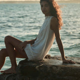 DÔEN - LIDA DRESS -- SALT