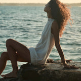 DÔEN - LIDA DRESS -- SALT