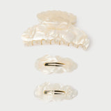 Loeffler Randall - Lila Pearl Hair Clip Set