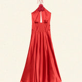 DÔEN - LILAIA DRESS -- FIERY CORAL