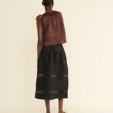 DOEN - LILETTA TOP - - DAHLIA