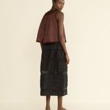 DOEN - LILETTA TOP - - DAHLIA