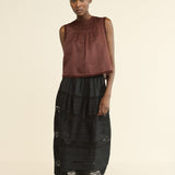 DOEN - LILETTA TOP - - DAHLIA