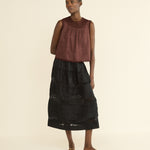 DOEN - LILETTA TOP - - DAHLIA