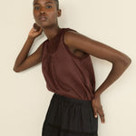 DOEN - LILETTA TOP - - DAHLIA