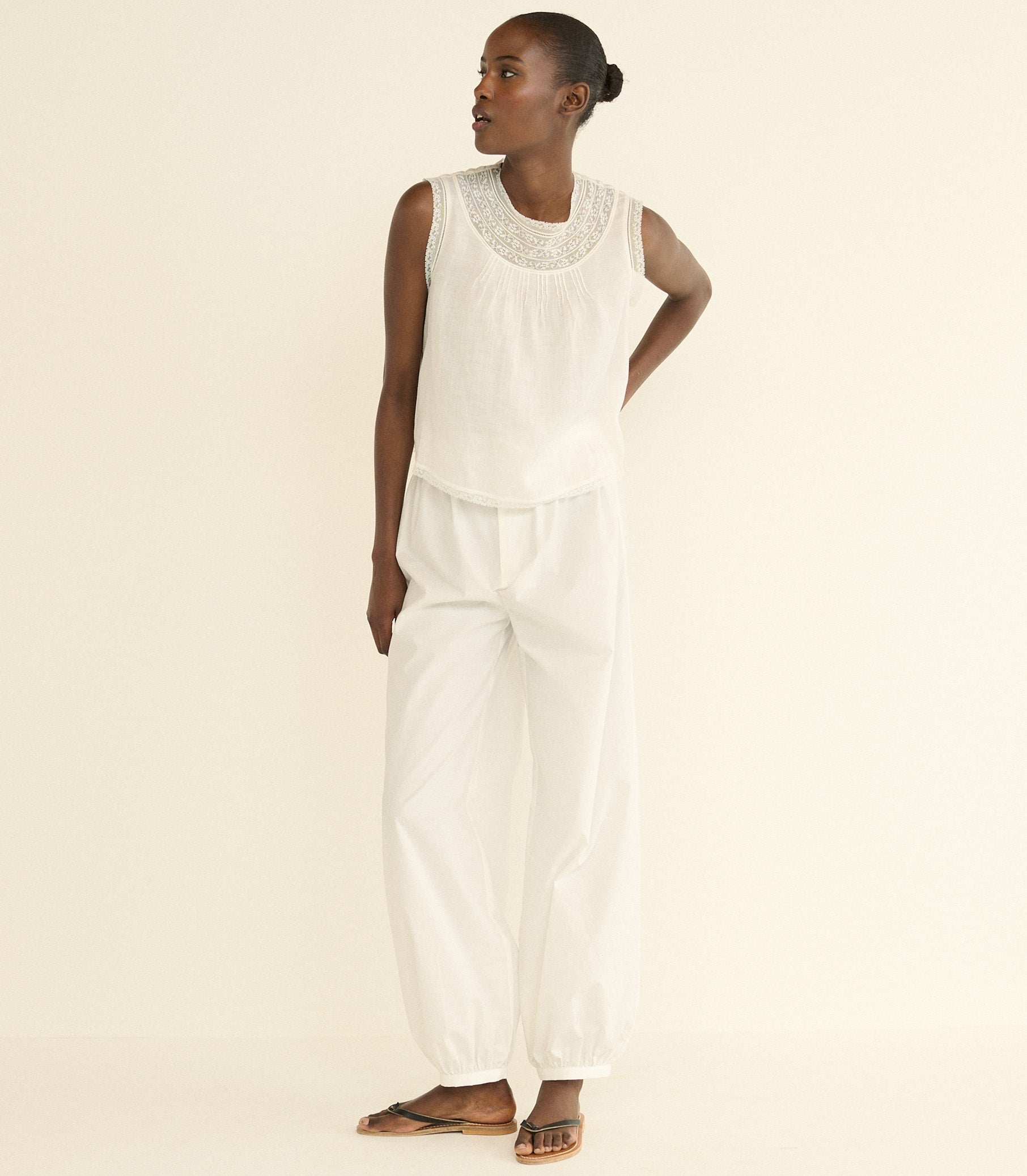 DOEN - LILETTA TOP - - SALT