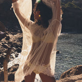 DÔEN - LILITH DRESS -- CREME DE LUNE