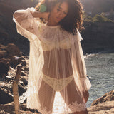 DÔEN - LILITH DRESS -- CREME DE LUNE