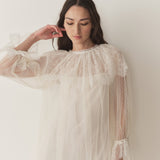 DÔEN - LILITH DRESS -- CREME DE LUNE