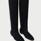 Loeffler Randall - Lillian Black Suede Tall Boot