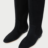 Loeffler Randall - Lillian Black Suede Tall Boot