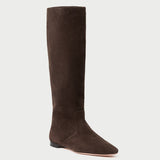 Loeffler Randall - Lillian Brown Suede Tall Boot