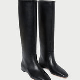 Loeffler Randall - Lillian Black Leather Tall Boot