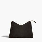 Khaite - Lina Crossbody Bag in Black Suede