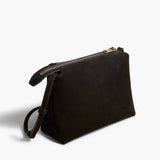 Khaite - Lina Crossbody Bag in Black Suede