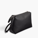 Khaite - Lina Crossbody Bag in Black Pebbled Leather