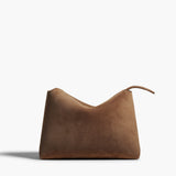 Khaite - Lina Crossbody Bag in Cedar Suede