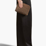 Khaite - Lina Crossbody Bag in Cedar Suede