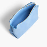 Khaite - Lina Pochette in Sky Blue Suede