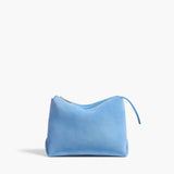 Khaite - Lina Pochette in Sky Blue Suede