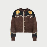 Loeffler Randall - Linda Intarsia Cardigan