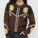 Loeffler Randall - Linda Intarsia Cardigan