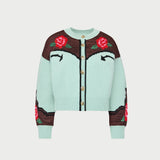 Loeffler Randall - Linda Intarsia Cardigan