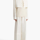 Khaite - Linden Pant in Cream
