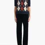 Khaite - Lisa Sweater in Navy Multi