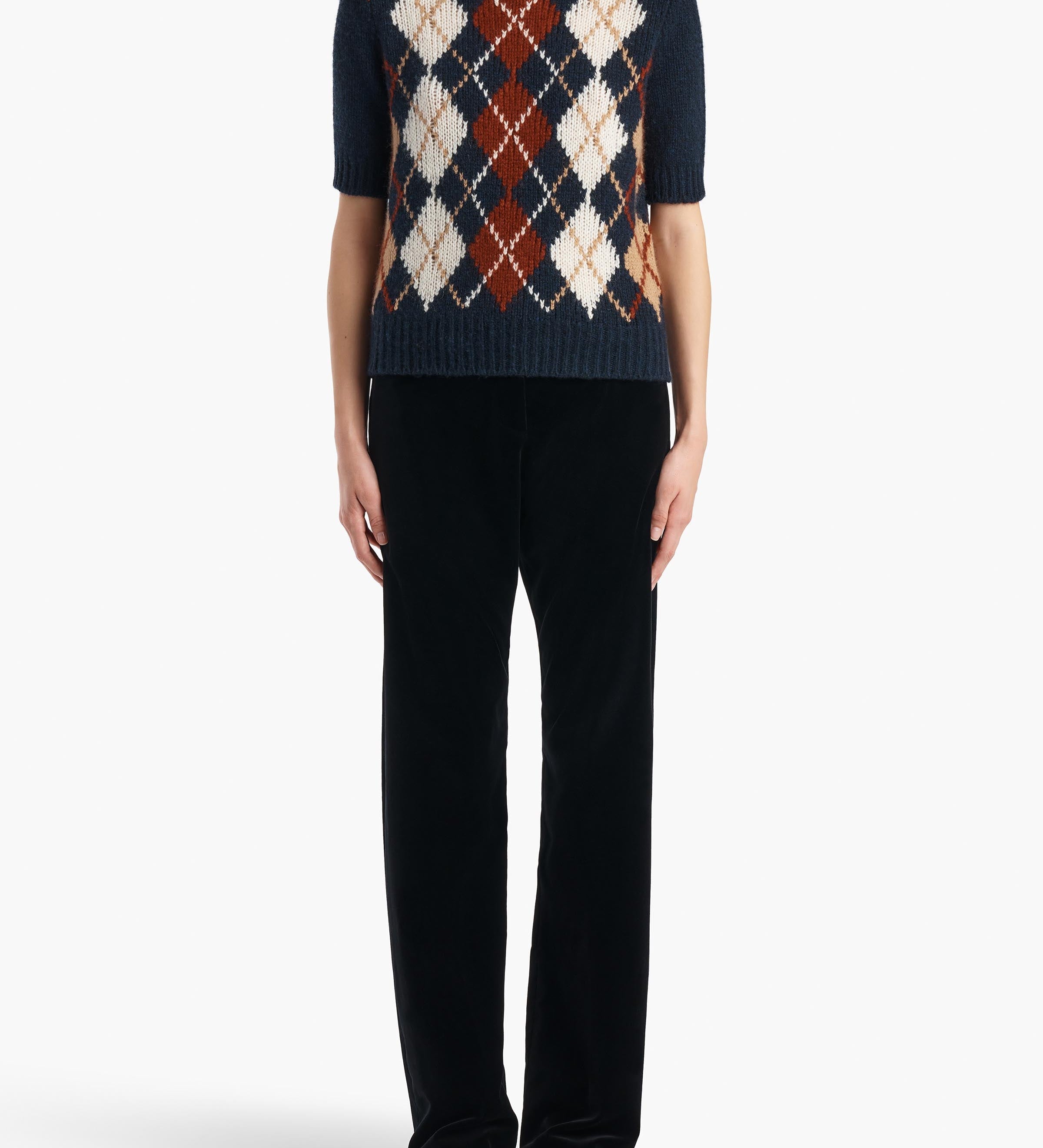 Khaite - Lisa Sweater in Navy Multi