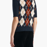 Khaite - Lisa Sweater in Navy Multi