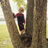 DÔEN - LITTLE MADELYNNE DRESS -- VINO ROSSO