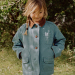 DOEN - LITTLE PASCUAL JACKET - - CASPIAN BLUE