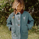 DOEN - LITTLE PASCUAL JACKET - - CASPIAN BLUE