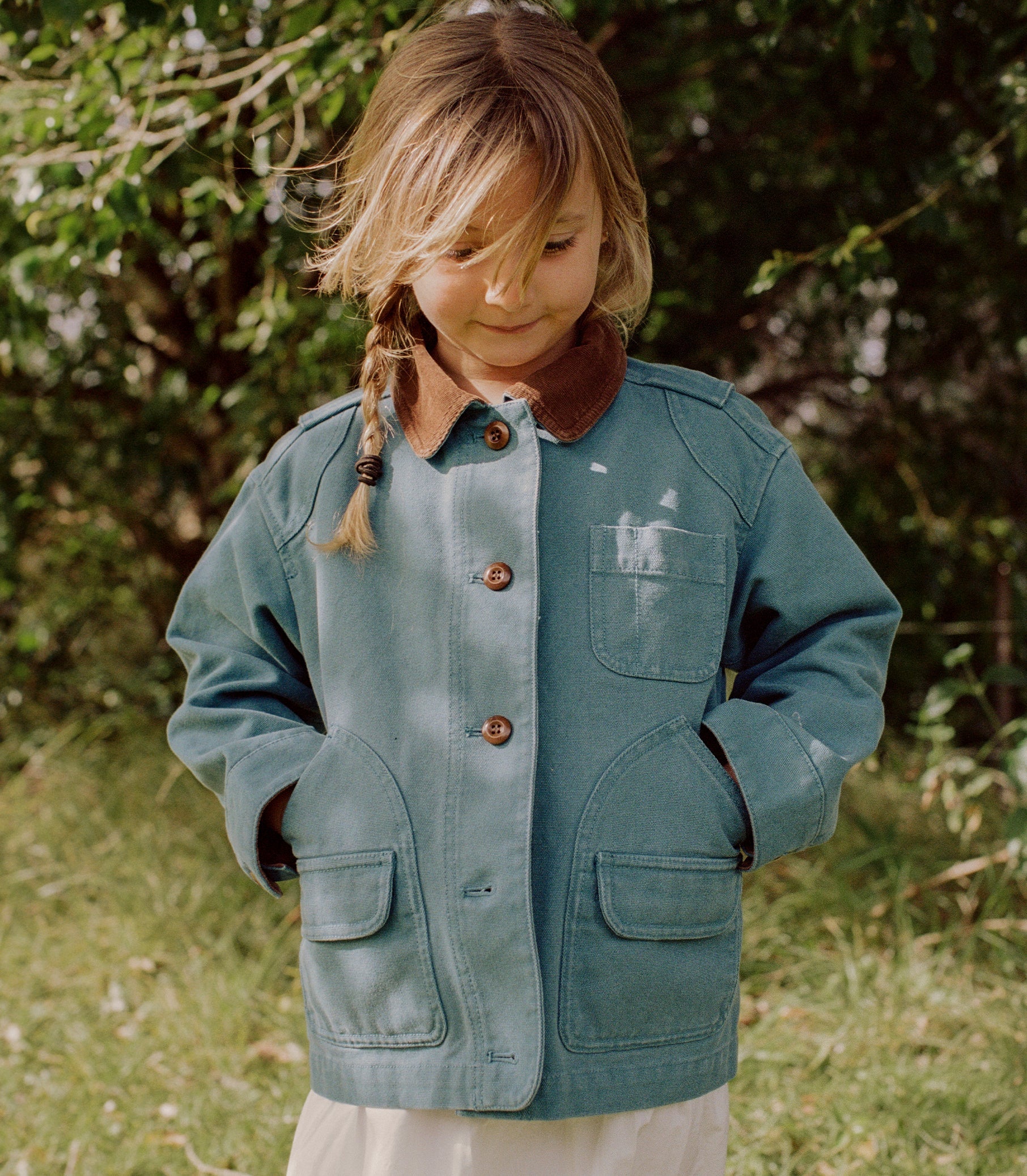 DOEN - LITTLE PASCUAL JACKET - - CASPIAN BLUE