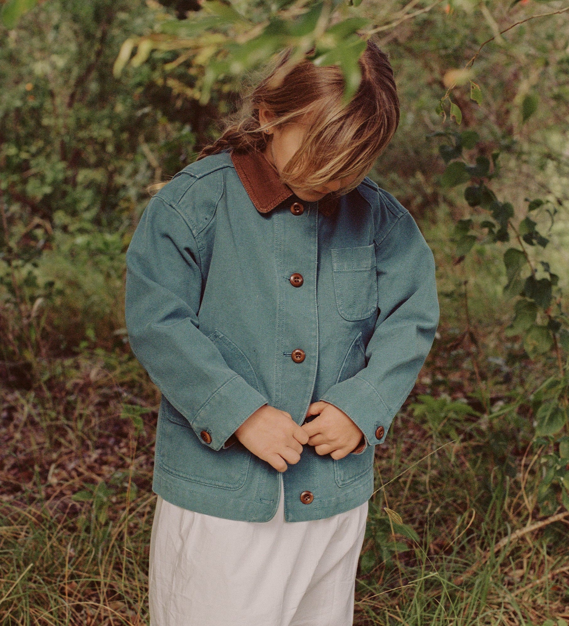 DOEN - LITTLE PASCUAL JACKET - - CASPIAN BLUE