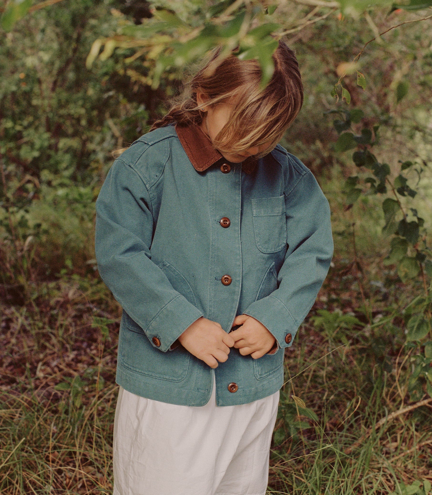 DOEN - LITTLE PASCUAL JACKET - - CASPIAN BLUE