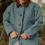 DOEN - LITTLE PASCUAL JACKET - - CASPIAN BLUE