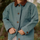 DOEN - LITTLE PASCUAL JACKET - - CASPIAN BLUE