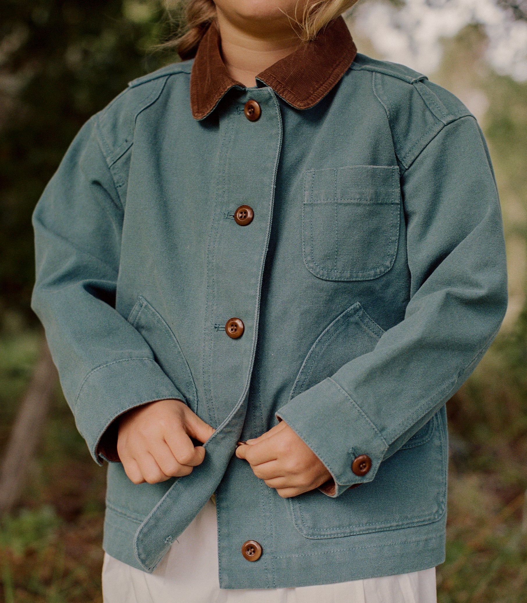 DOEN - LITTLE PASCUAL JACKET - - CASPIAN BLUE
