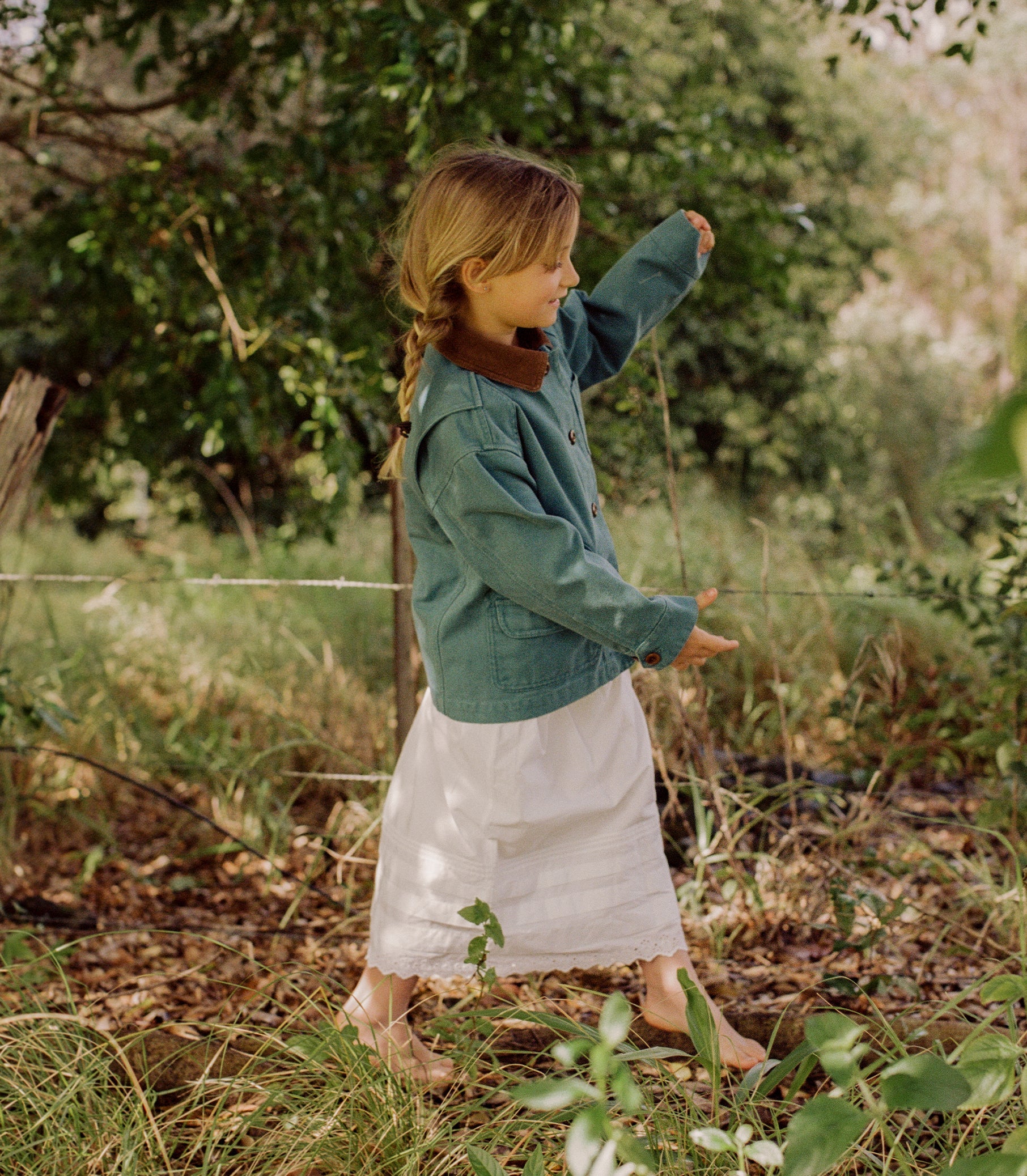 DOEN - LITTLE PASCUAL JACKET - - CASPIAN BLUE