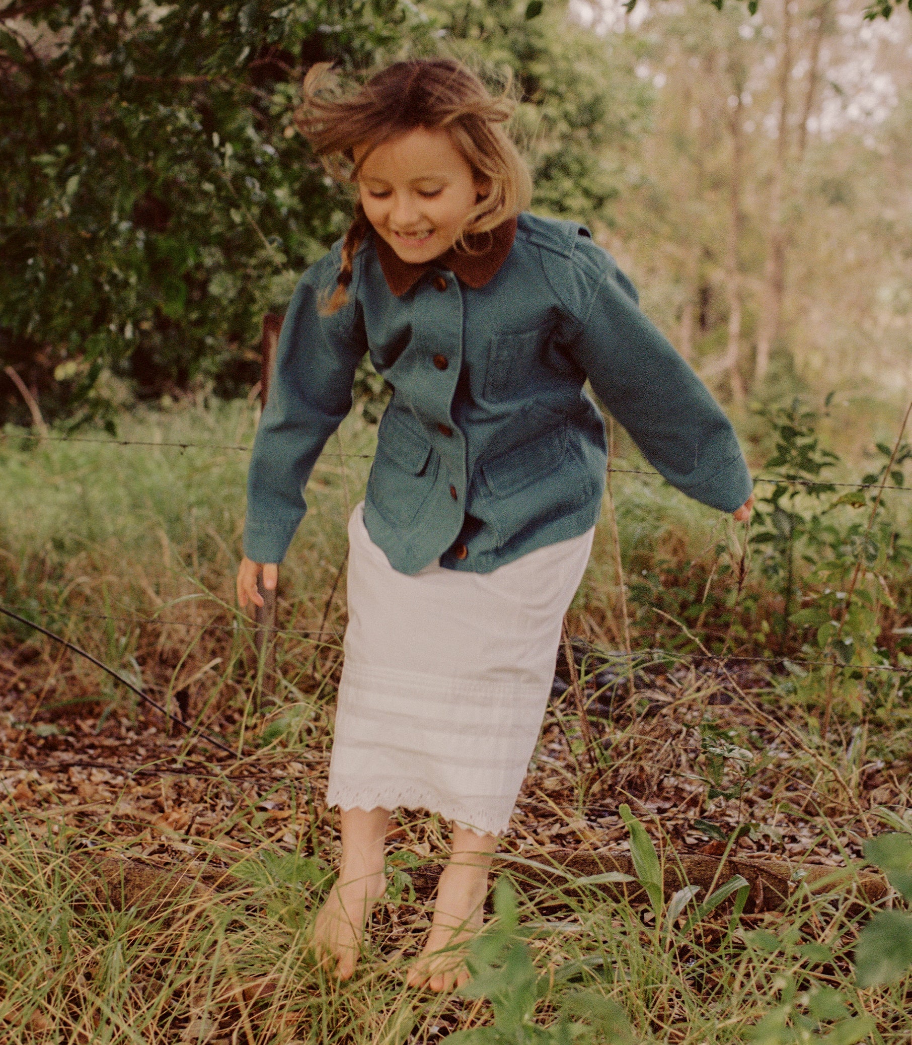 DOEN - LITTLE PASCUAL JACKET - - CASPIAN BLUE