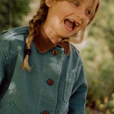 DOEN - LITTLE PASCUAL JACKET - - CASPIAN BLUE