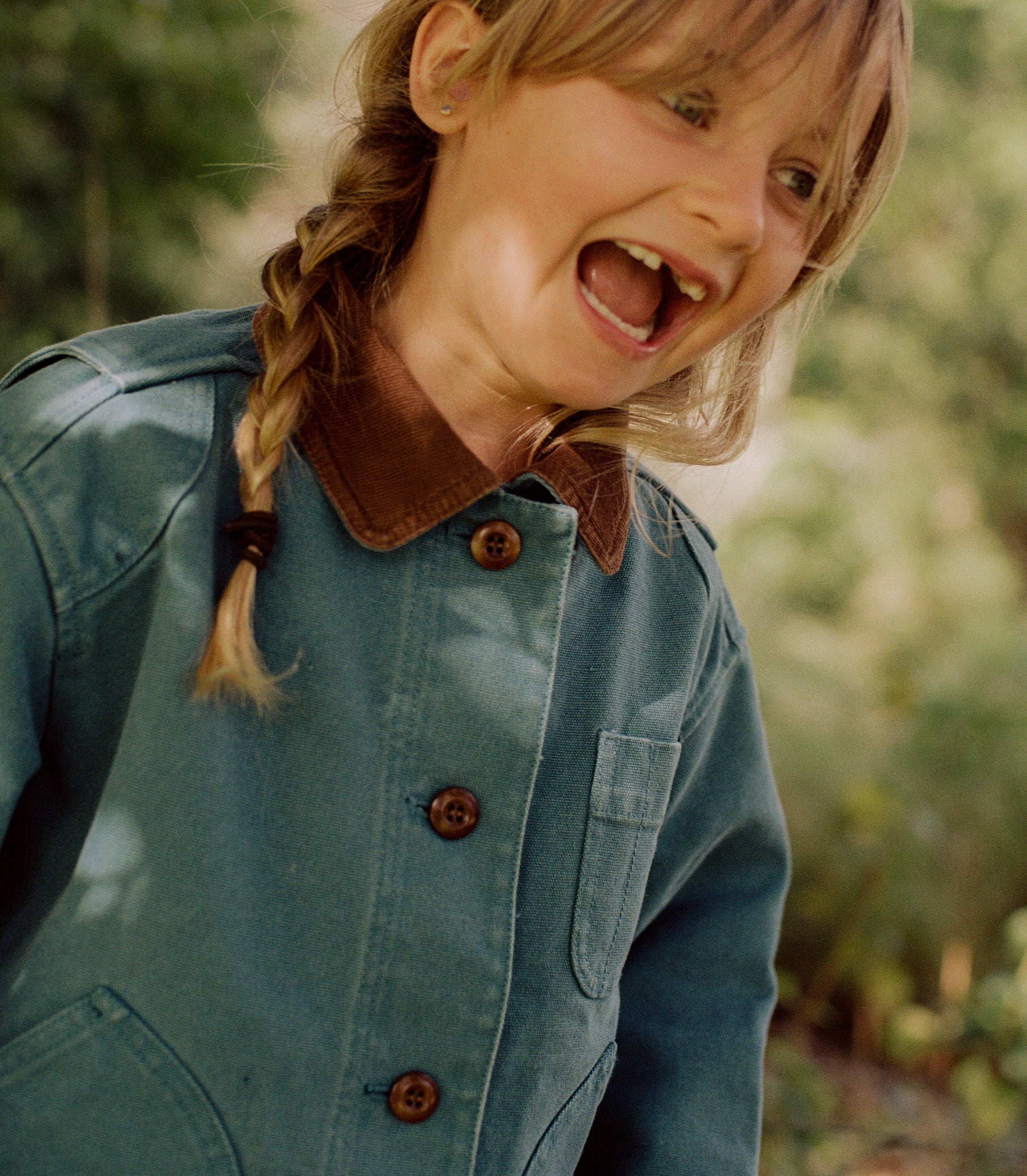 DOEN - LITTLE PASCUAL JACKET - - CASPIAN BLUE