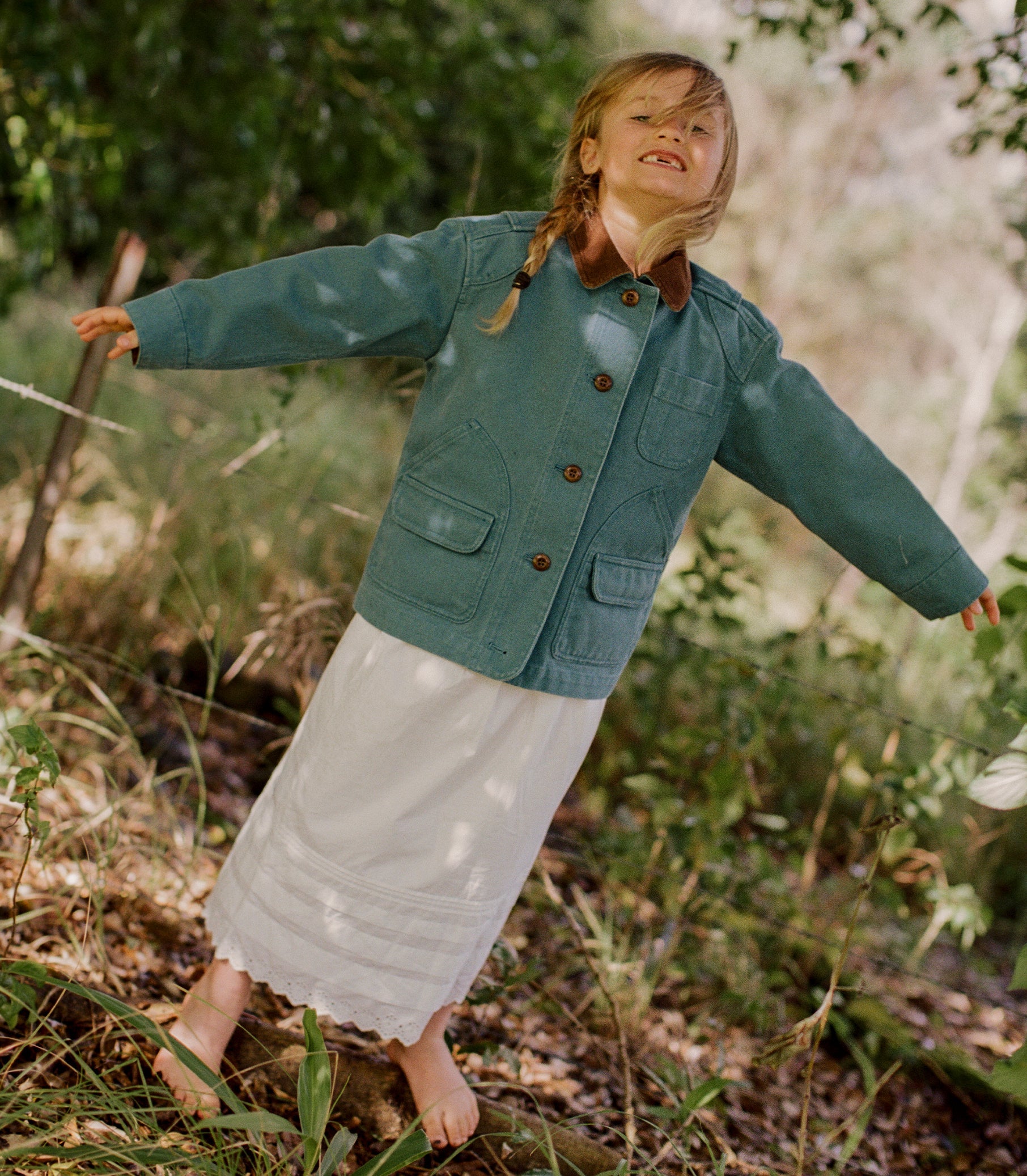 DOEN - LITTLE PASCUAL JACKET - - CASPIAN BLUE