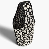Khaite - Livia Bag in Black Suede with Silver Studs