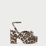 Loeffler Randall - Liza Leopard Platform Sandal