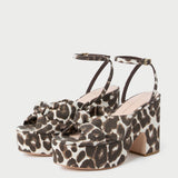Loeffler Randall - Liza Leopard Platform Sandal